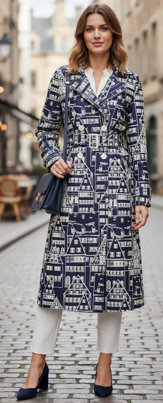 Adil ışık trençkot - Görsel 3