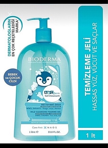 Bioderma Abc derm 1 lt