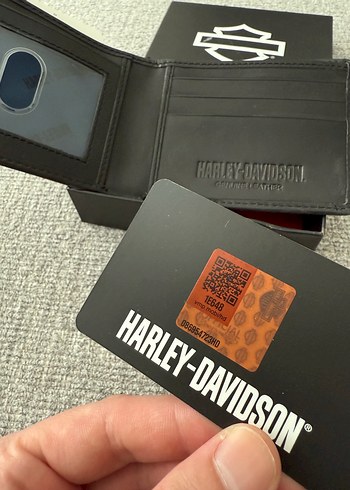 Harley-Davidson Siyah Erkek Cüzdan - Görsel 4