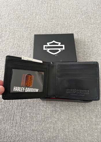 Harley-Davidson Siyah Erkek Cüzdan - Görsel 2