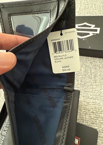 Harley-Davidson Siyah Erkek Cüzdan - Görsel 3