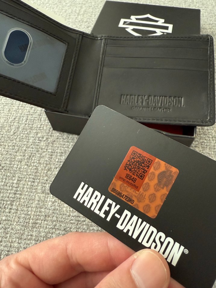 Harley-Davidson Siyah Erkek Cüzdan - Görsel 4