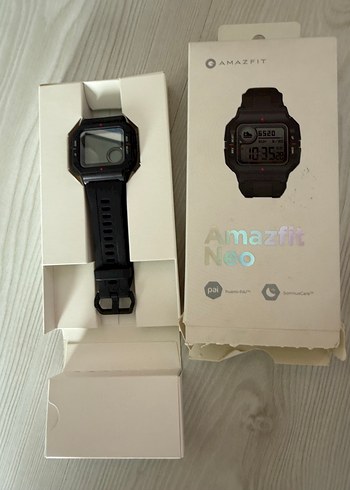 Huawei Amazfit neo Siyah Akıllı Saat, Bluetooth Özellikli