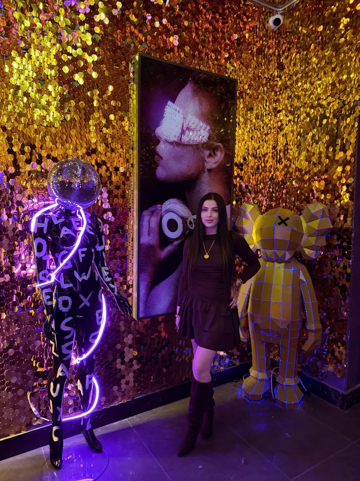 Siyah Süet Mini Etek - Görsel 2