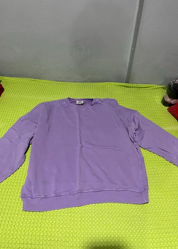 Mor Basic Kadın Sweatshirt