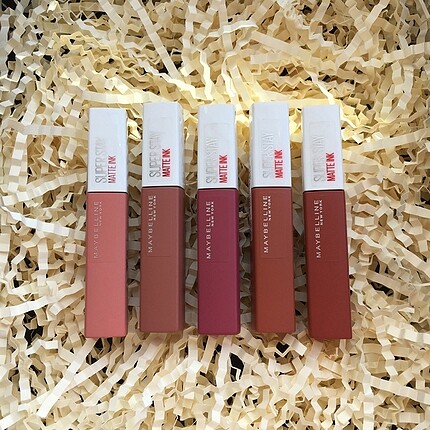 MAYBELLİNE SSTAY MATTE RUJ ÇEŞİTLERİ