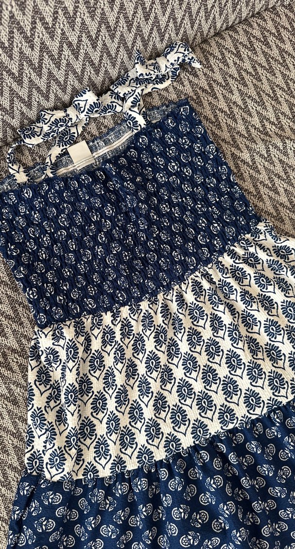 Bohem Midi kız çoçugu elbisesi , Fırfırlı, - Görsel 2