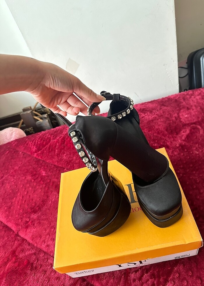 Yüksek dolgu topuklu - Görsel 3