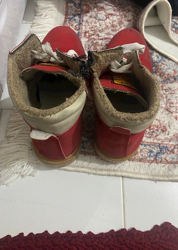 Kırmızı Erkek Süet Botlar - Görsel 3