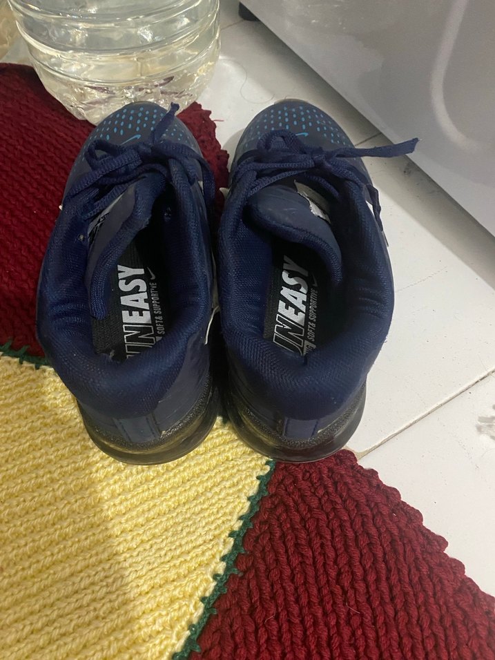 Nike Erkek Spor Ayakkabı Lacivert Velcro - Görsel 2