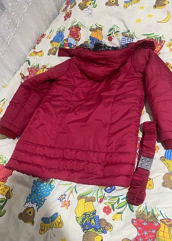 Kız çocuk mont 6/7/8/9 yaşa uygun - Görsel 4