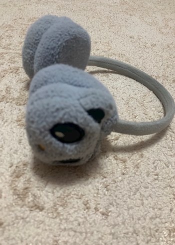 Gri Peluş Oyuncak Bant - Görsel 3
