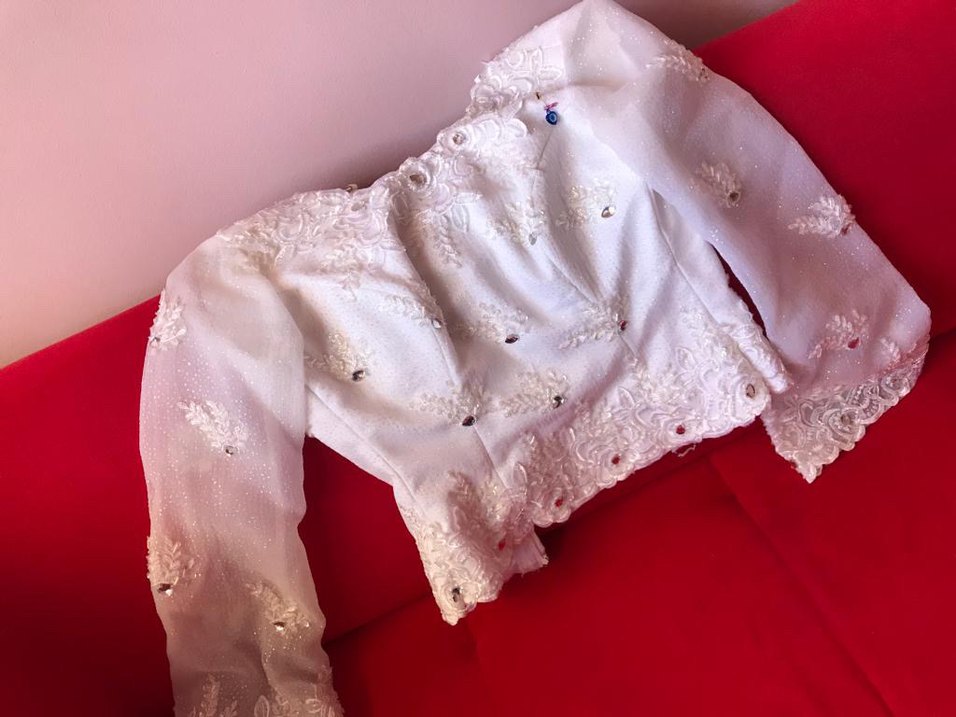 Prenses Model Beyaz Uzun Gelinlik - Görsel 3