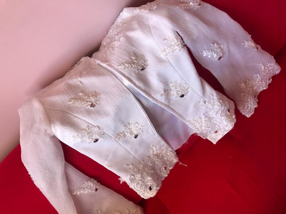 Prenses Model Beyaz Uzun Gelinlik - Görsel 4