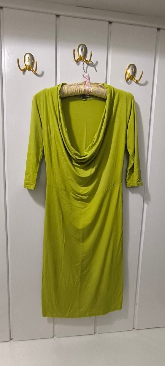 Drapeli Yeşil tunik - Görsel 2