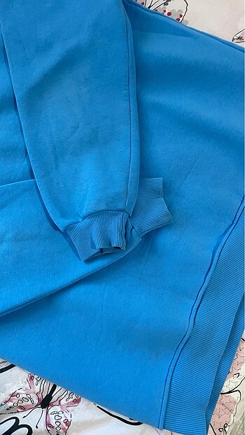 xl Beden mavi Renk Mavi sweatshirt