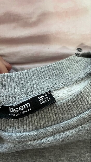 s Beden gri Renk Gri Sweatshirt