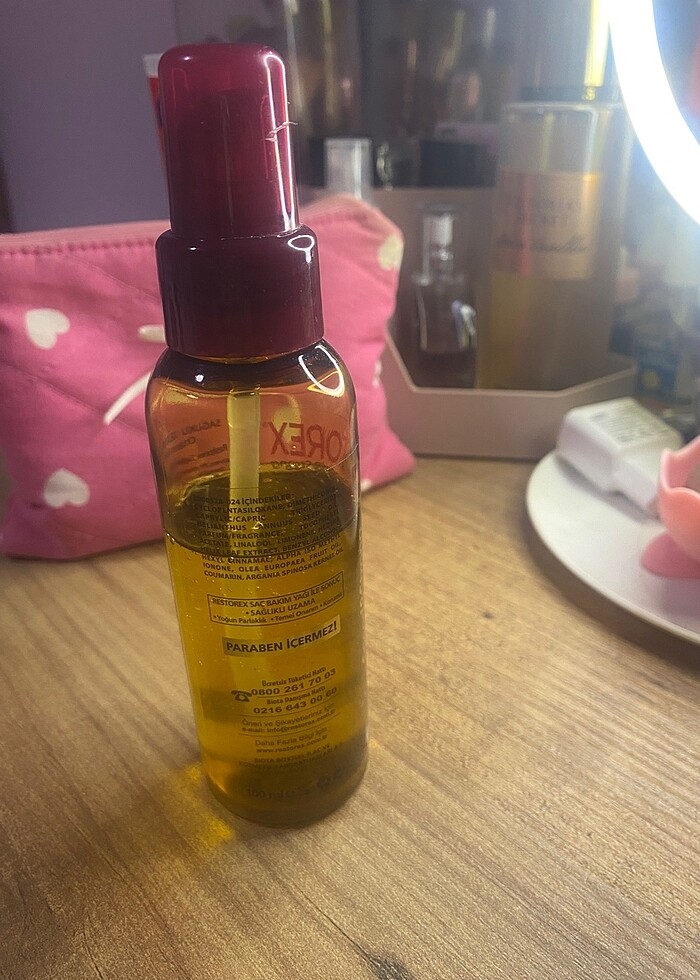 Restorex saç bakım yağı - Görsel 2