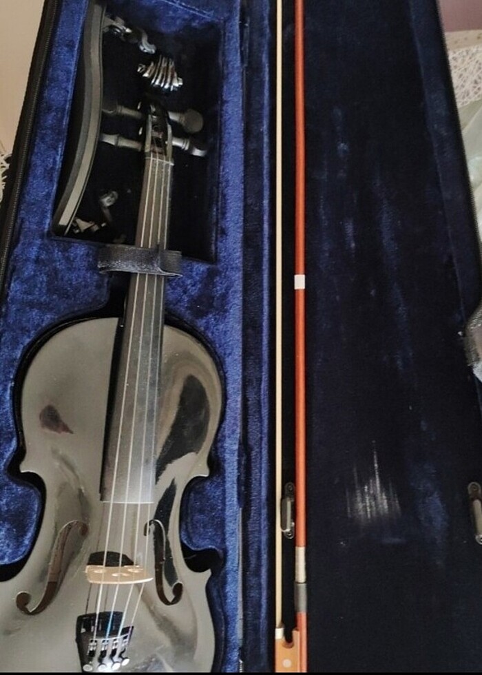 Cremonia Siyah Başlangıç Kemanı  - Görsel 2