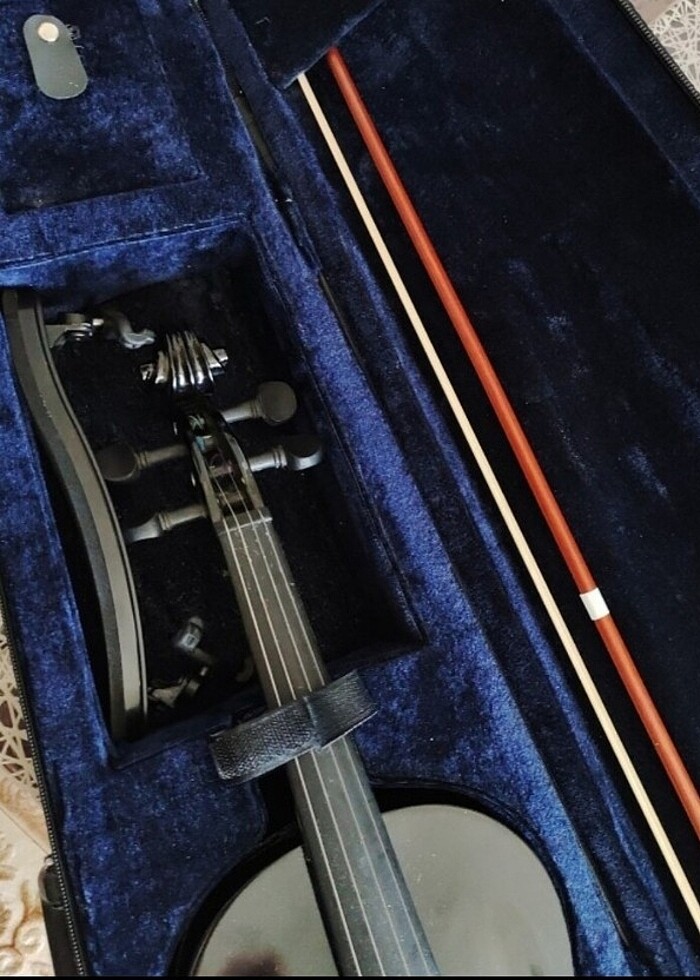 Cremonia Siyah Başlangıç Kemanı  - Görsel 3