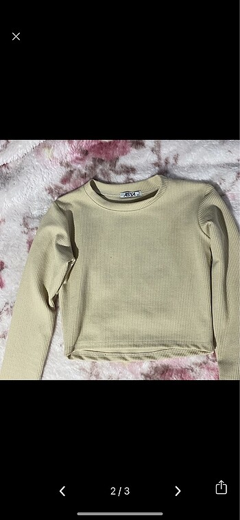 Zara sıfır crop