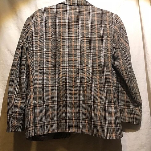 s Beden camel Renk Vintage Blazer Ceket