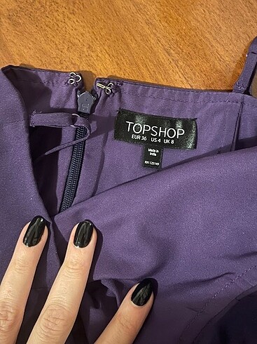 36 Beden Topshop Mini Abiye Elbise