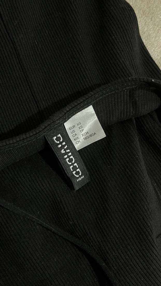 Siyah Mini Elbise - Görsel 4