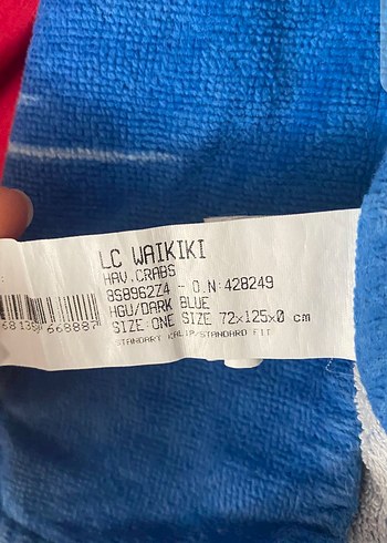 Kapüşonlu Erkek Çocuk Plaj Havlusu, Mavi - Görsel 3