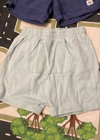 Erkek Çocuk Basic Pamuklu Bol Kesim Şort - Görsel 4