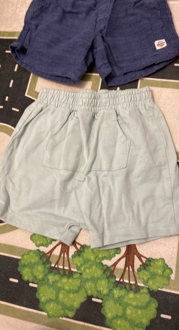 Erkek Çocuk Basic Pamuklu Bol Kesim Şort - Görsel 4