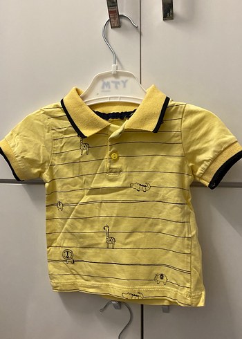 Kırmızı Mavi Erkek Çocuk Kısa Kollu Tişört - Görsel 2