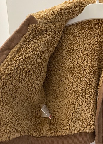 Kahverengi Düğmeli Erkek Çocuk Ceket - Görsel 2