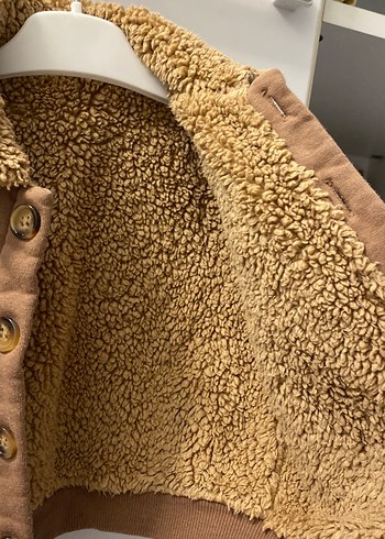 Kahverengi Düğmeli Erkek Çocuk Ceket - Görsel 3