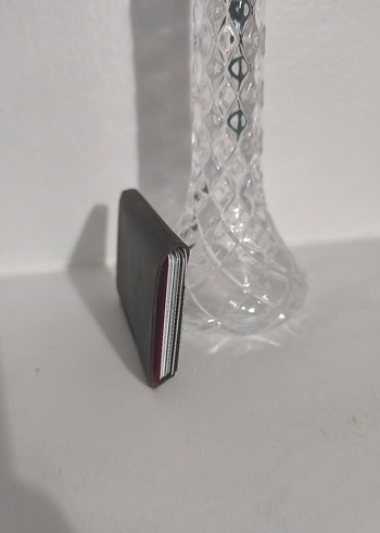 El Yapımı Hakiki Crazy Deri Unisex Cüzdan - Görsel 5