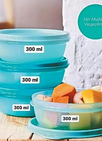 Tupperware 300 ML Şekerkap 