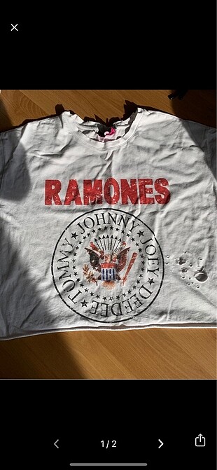 Bershka Ramones Tisort