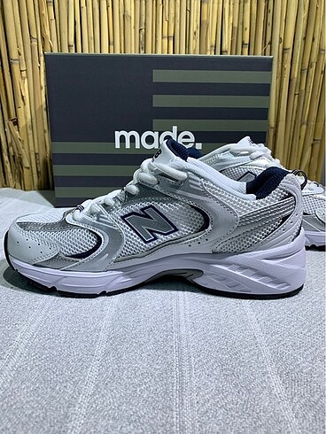 37 Beden New Balance 530 ??White Silver Navy