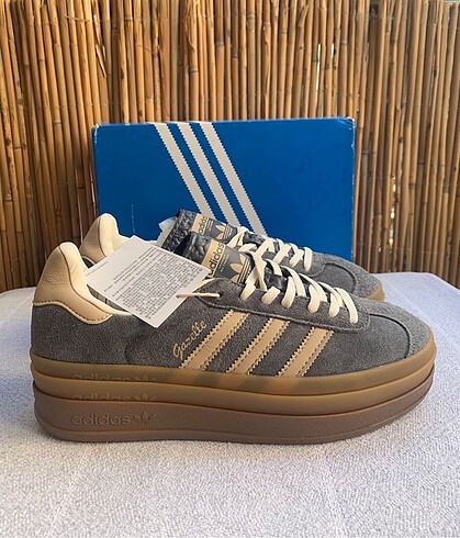 Adidas Gazelle Grey Six Magic Beige