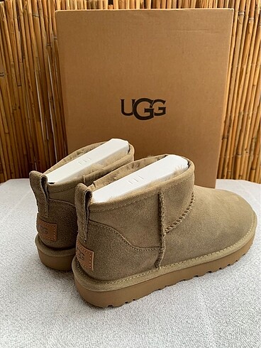 39 Beden camel Renk Ugg W Mini Classic Boot Vizon