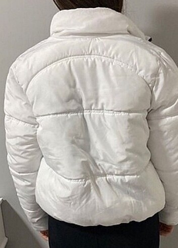 H&M Beyaz mont h&m