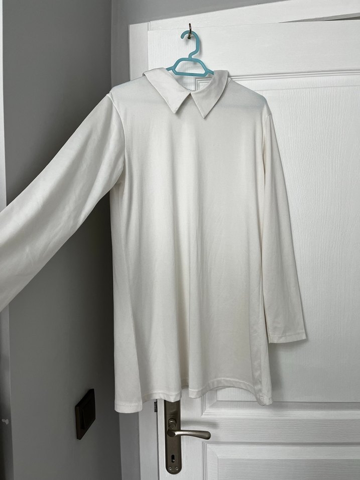 Beyaz Pamuklu, Uzun Kollu - Görsel 2