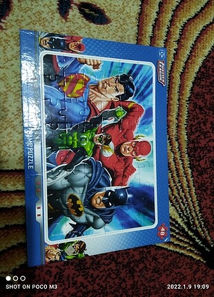 48 Parça Puzzle/Yapboz Batman Superman