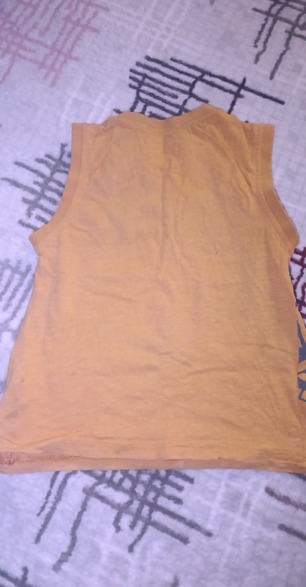 çocuk sıfır kol tişört - Görsel 2