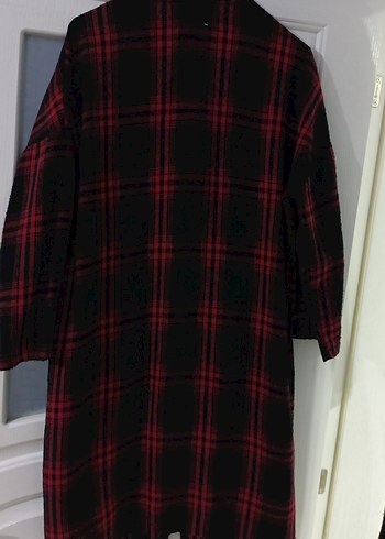 Bordo Kadın Rahat Giyimli ceket - Görsel 6