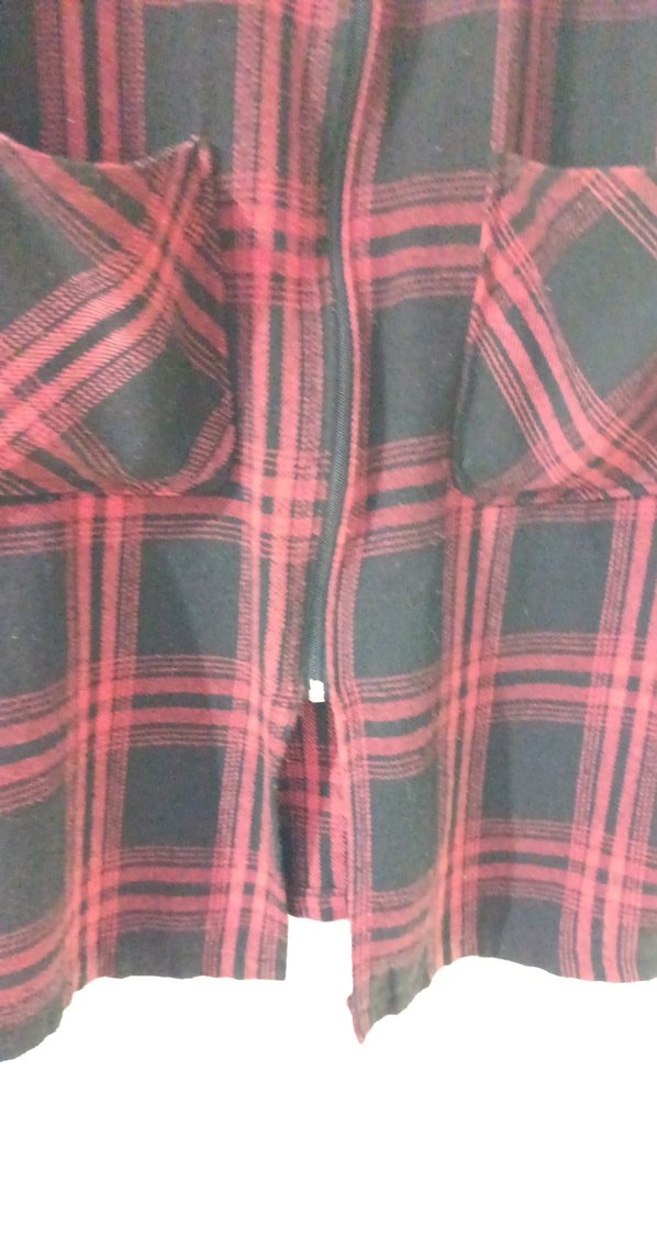 Bordo Kadın Rahat Giyimli ceket - Görsel 5