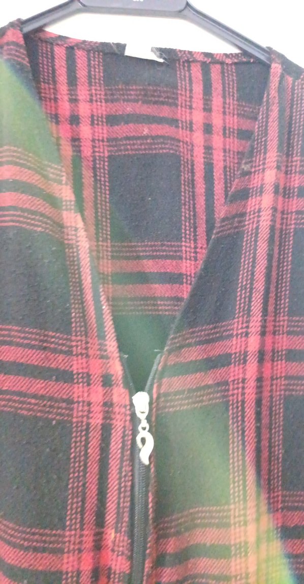 Bordo Kadın Rahat Giyimli ceket - Görsel 3