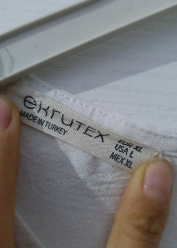 Beyaz Mini Bluz - Görsel 3