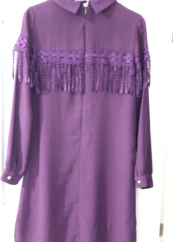 Mor Uzun Kollu Tunik - Görsel 4