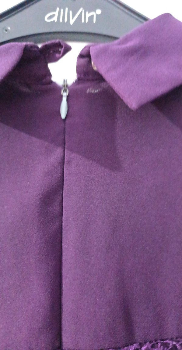 Mor Uzun Kollu Tunik - Görsel 5